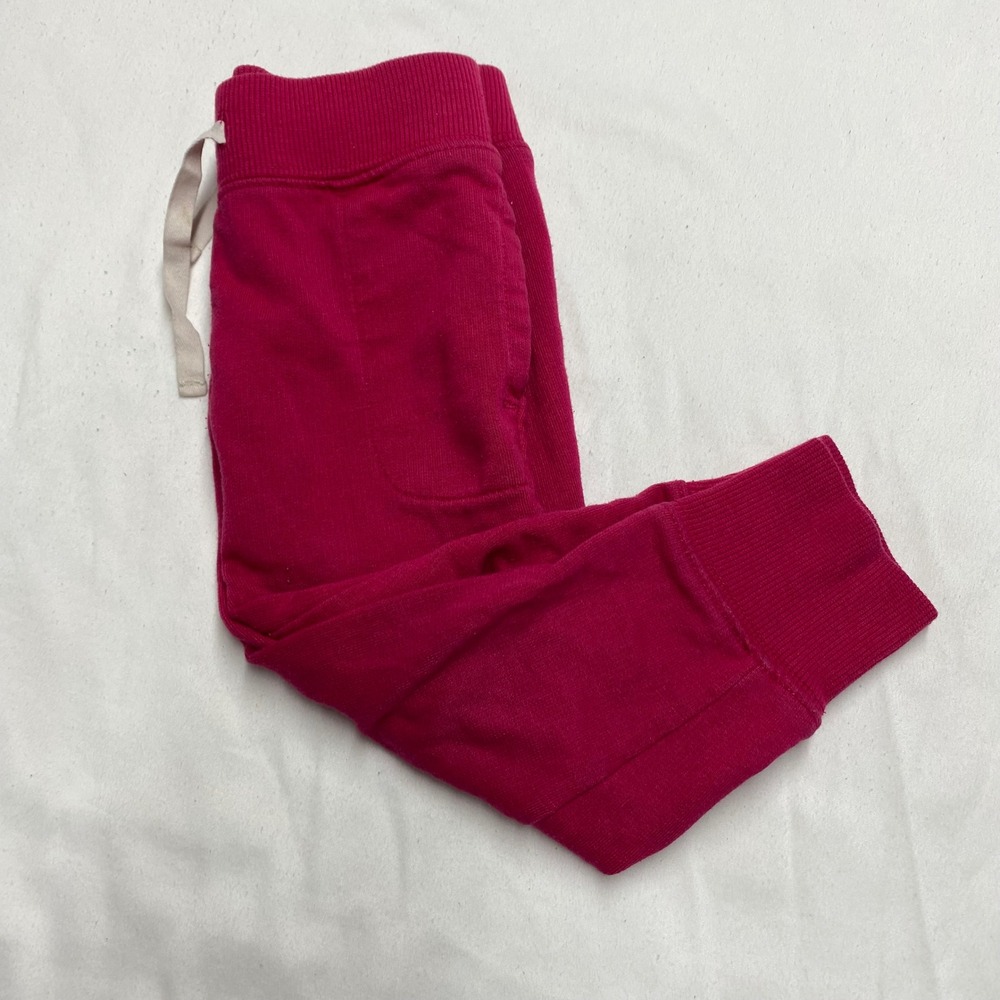 BabyGap Toddler Girls Pink Fleece Jogger Sweatpants 18-24 Months RN54023 - Picture 1 of 6